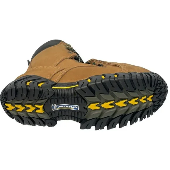 MICHELIN Men's 8" Sledge Steel Toe External Metatarsal Guard Work Boot - Size 9 - Picture 3 of 4